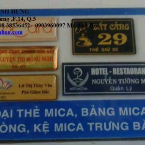 Sản phẩm thể đổ keo mica các loại